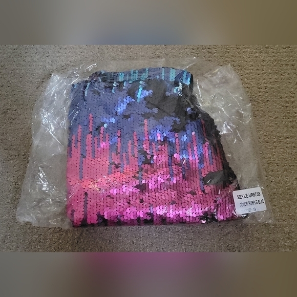 Sugar Lips Multi Color Sequin Lined Mermaid  Tank - Picture 13 of 15